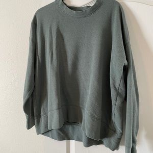Aerie Crew Neck Olive green
